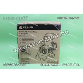 Straus ST/HP-3501G Benzines Magasnyomású 138BAR 4,0Lóerő