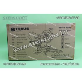 Straus ST/MS255-2100 Profi Asztali Gérvágó 2100W 255mm