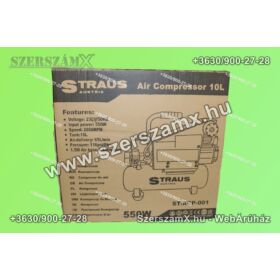 Straus ST/ACP-001 Kompresszor 10Liter 550W