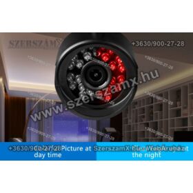 DVR H.264 Online éjjellátó térfigyelő kamera rendszer 4-kamerás