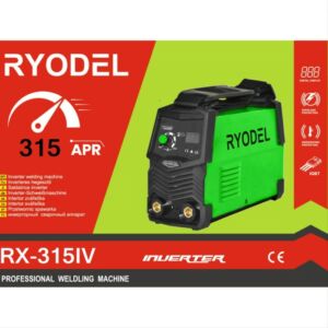 Ryodel RY/RX-315iv Inverteres Hegesztőgép 315A Digitális Kijelző
