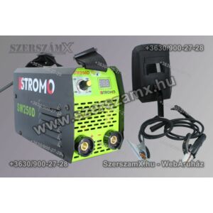 Stromo SW250D Inverteres Hegesztőgép 250A Digitális - Szerszám Szerszam Szerszámok Szerszamok Barkacs Barkács Fűkasza Láncfűrész Bozótvágó Kertészet Gép Hegesztő Hegesztéstechnika