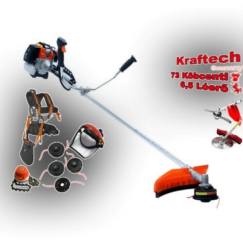 KrafTech KT/GT73XQ 6,2Lóerő 73ccm 15-Tarózékkal PRO modell