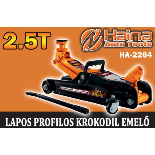 Haina V80102 Alacsony Profilós Krokodil Emelő 2,5Ton